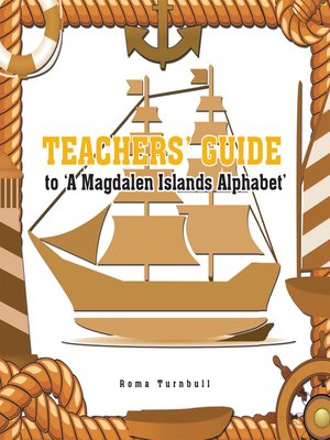 cover image of Teachers' Guide to 'A Magdalen Islands Alphabet'
